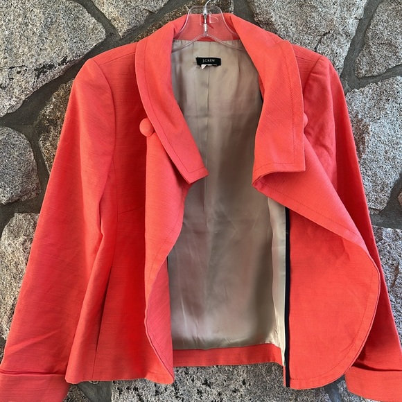 J. Crew Cotton/Linen Aubrey Jacket - Picture 15 of 16